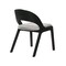 Armen Living Venus and Polly 5 Piece Black Marble Round Dining Set SETVEDIBLK5C - alternate 7